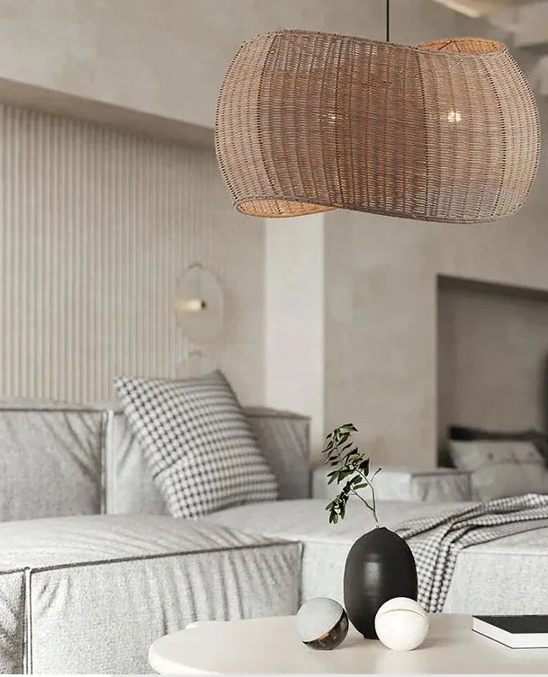 NUJUM LAMP - Elegant Rattan Pendant Lamp with Arabic Inspiration | Ebora Home