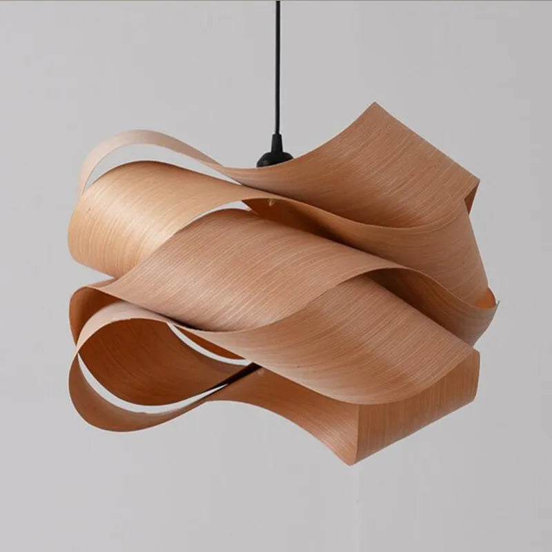 THABIT LAMP - Elegant Wooden Ceiling Lamp | Ebora Home