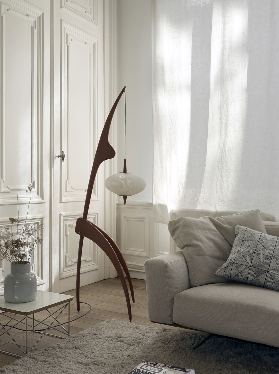 Ebora Home - GUDRUN LAMP - Cosy Lamp, Design Lamp, Floor Lamp, Modern Lamp, Sustainable Lamp